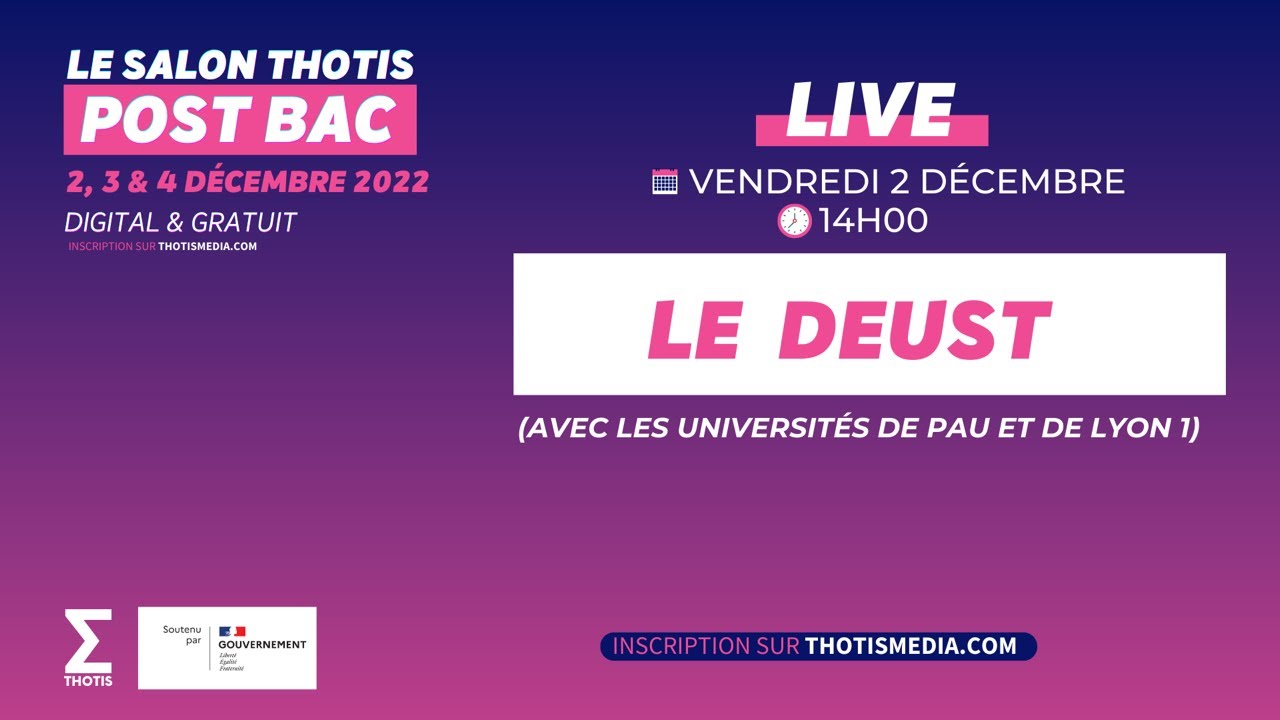 Le DEUST - Thotis
