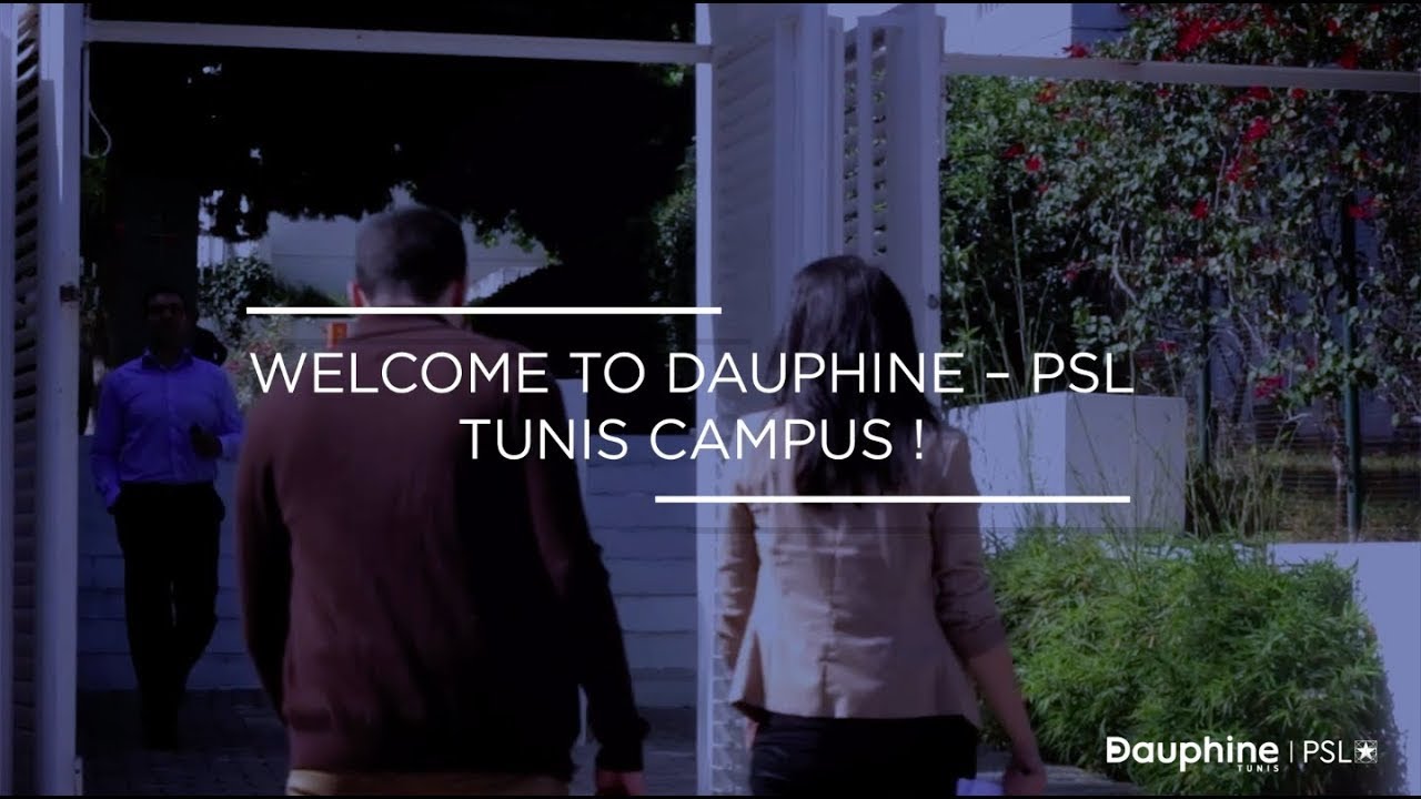 Visite Campus Tunis  -  Université Paris Dauphine - PSL