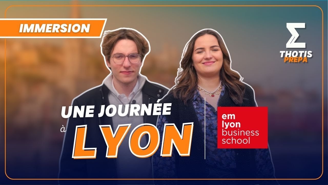 Une journée à Lyon avec 2 étudiants d'emlyon
