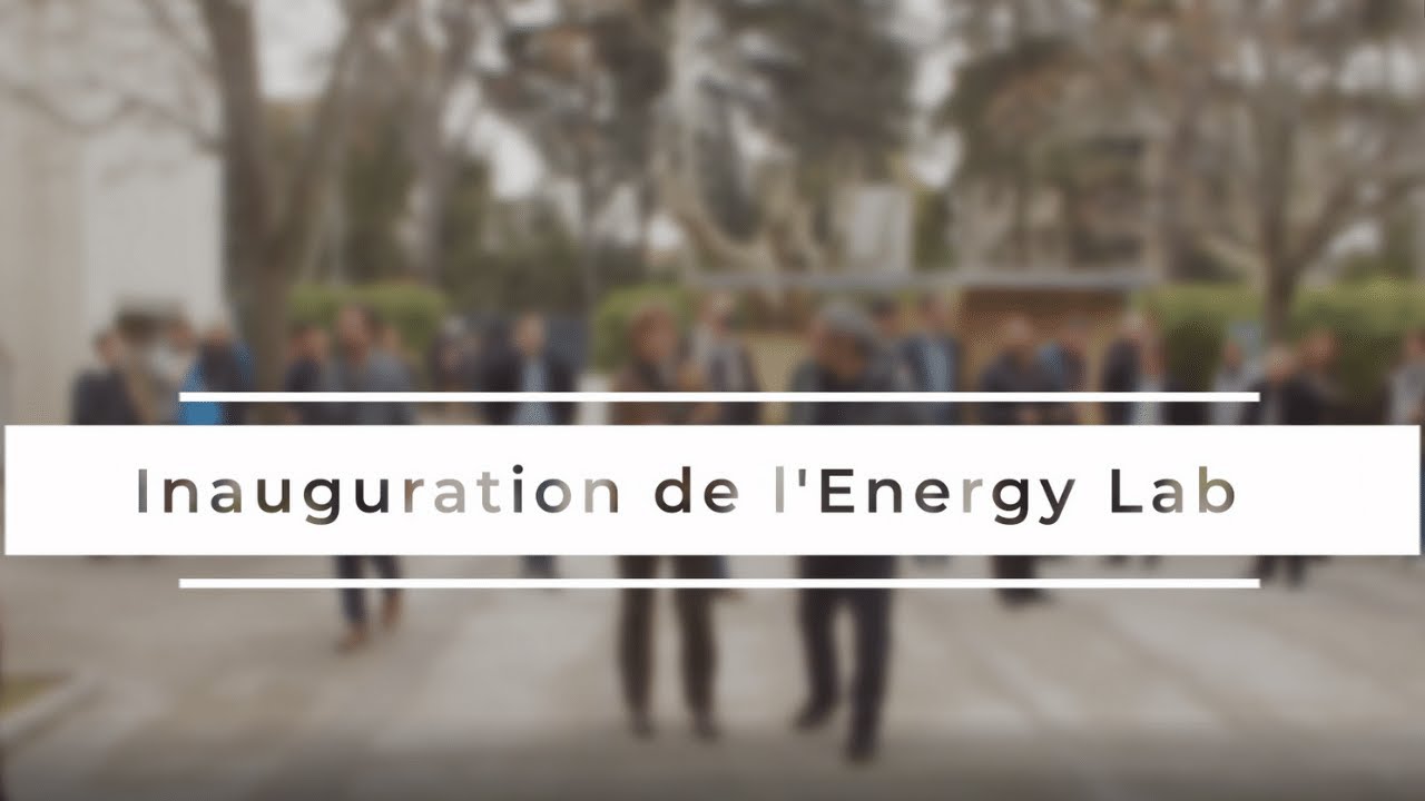 Inauguration de l'EnergyLab - EPF, campus de Montpellier - 16 mars 2022