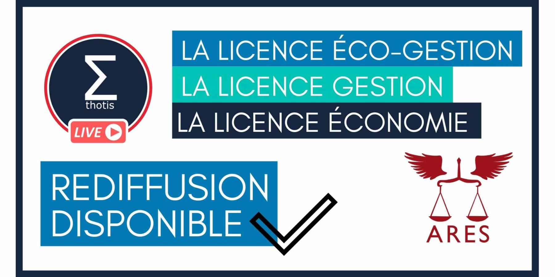 À Revoir : La Licence Économie, Gestion Et Éco-Gestion - Live Thotis