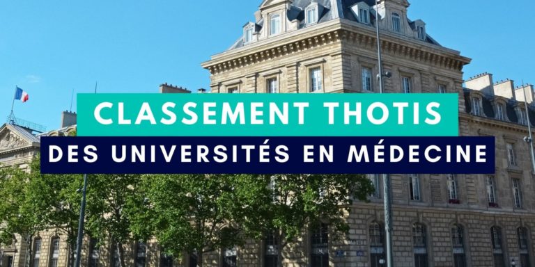 Le Classement Thotis Des Universités Françaises En 2022 - Thotis