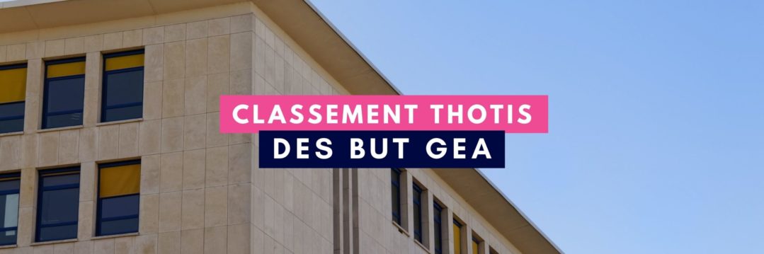 Classement Thotis Des Meilleurs IUT (BUT) En 2022 - Thotis