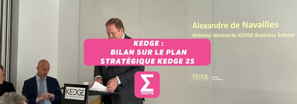 KEDGE Plan Stratégique
