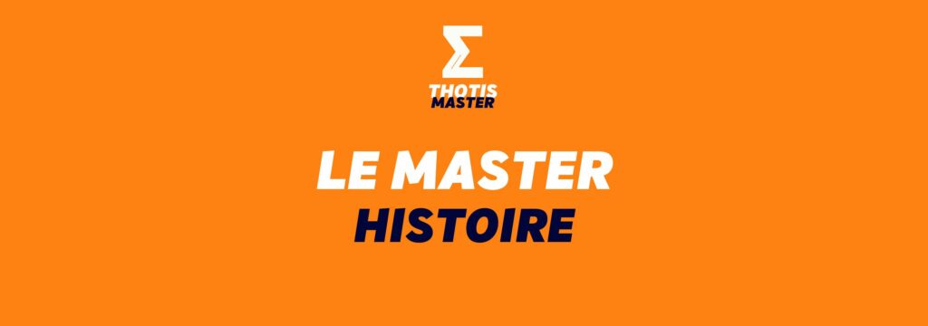 LE MASTER HISTOIRE