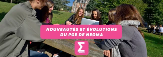NEOMA : évolutions du pGE