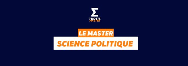 Le Master Science Politique