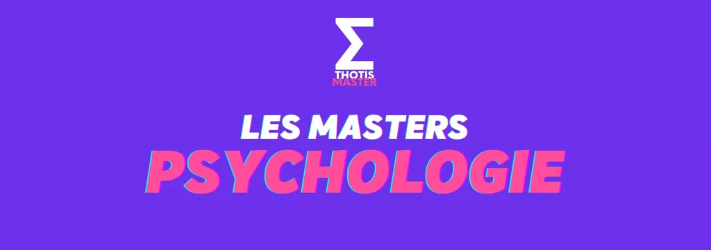 Les Masters Psychologie