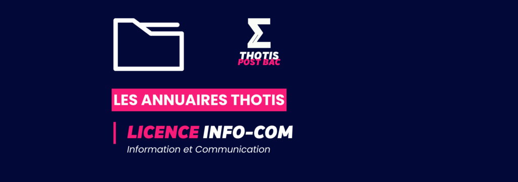 LICENCE_infoCom_Annuaire_Thotis