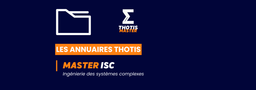 MASTER_Ingénierie des systèmes complexes_Annuaire_Thotis