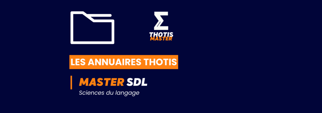 MASTER_SDL_Annuaire_Thotis