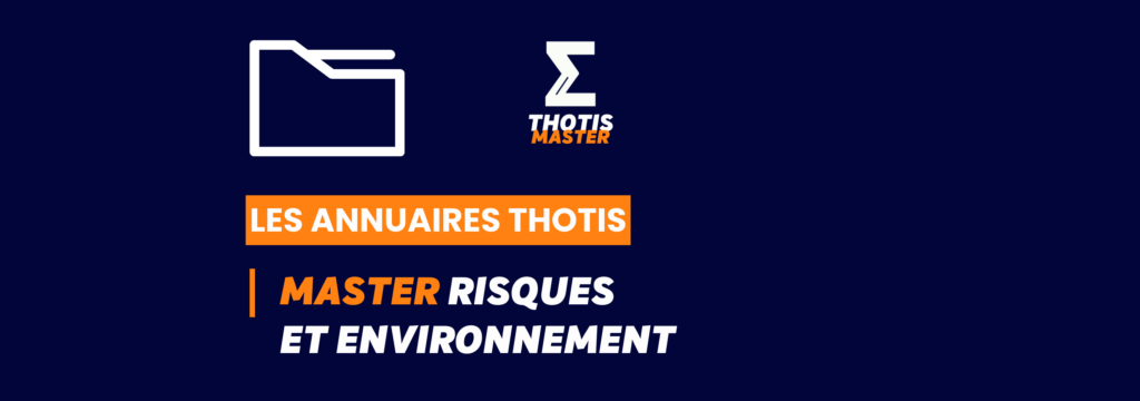 MASTER_Risques et environnement_Annuaire_Thotis