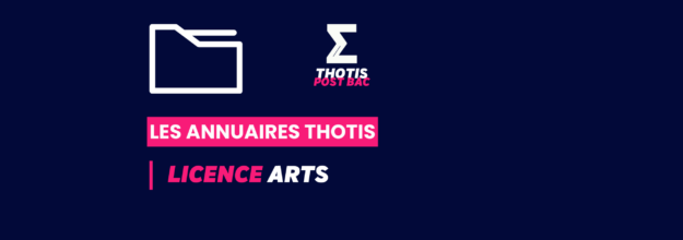 Annuaire Thotis - Licence Arts