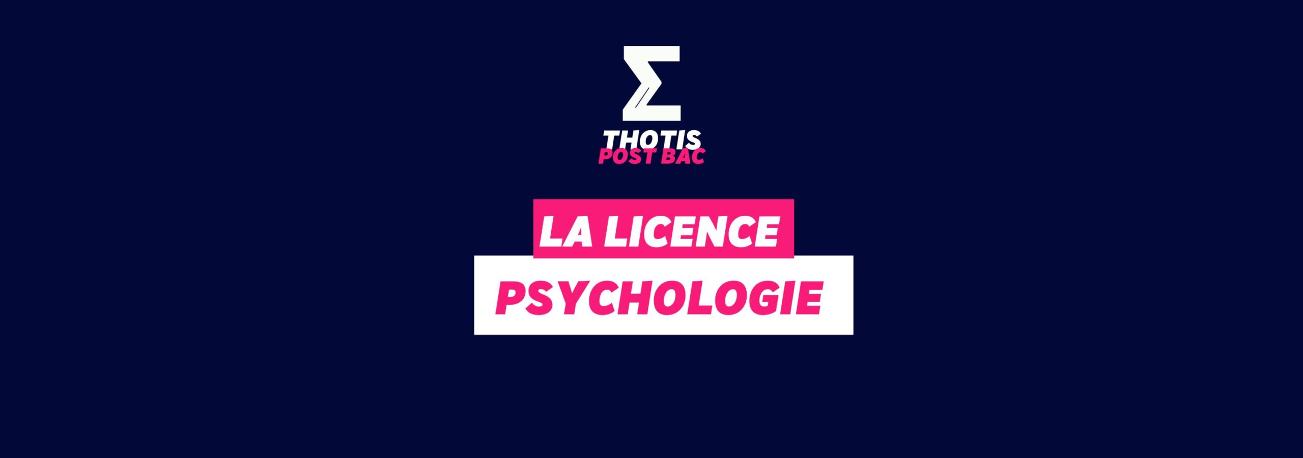 Licence Psychologie : matires, universits et dbouchs - Thotis