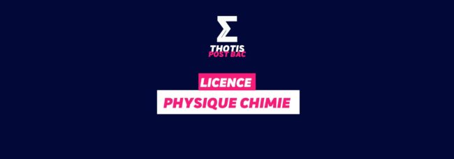 Licence Physique Chimie Licence Physique Chimie