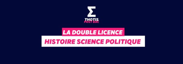 Double licence histoire science politique