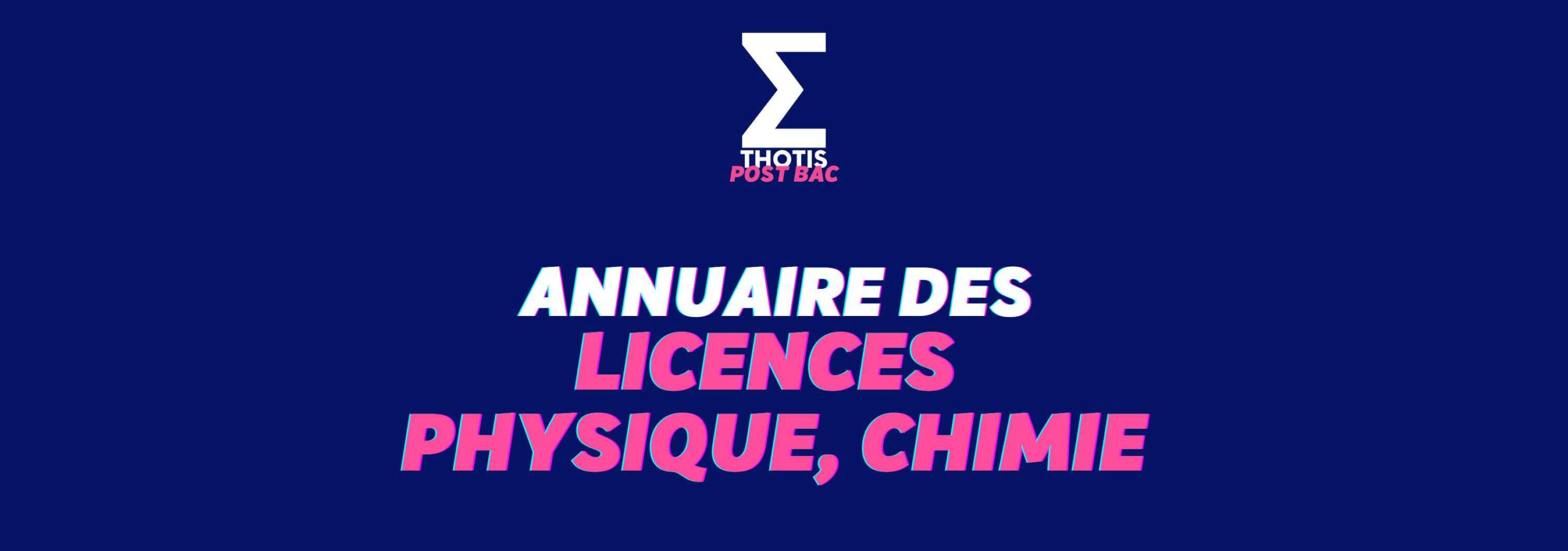 Licence Physique, chimie - La Rochelle Université
