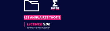 Licence sciences de l‘éducation_Annuaire_Thotis