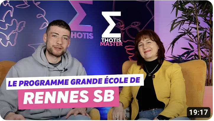 vidéo programme grande école Rennes School of Business
