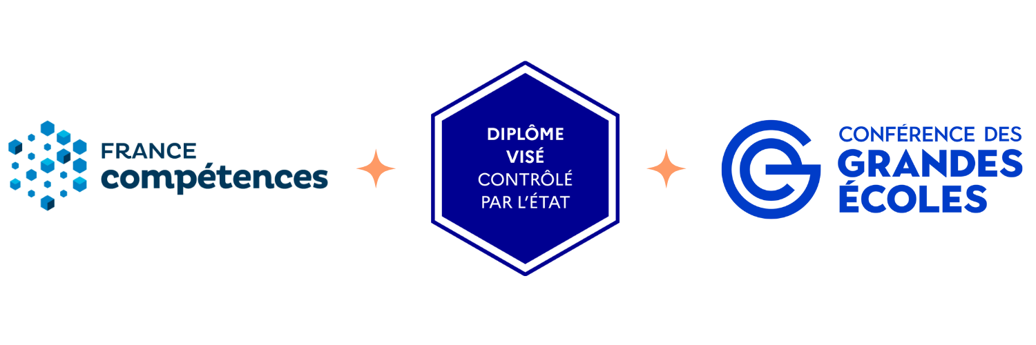 logos des accreditations ISC Paris