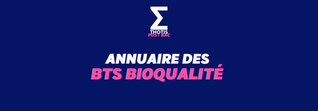 Annuaire des bts Bioqualité