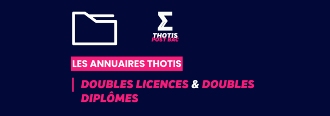 Annuaire des Doubles licences & doubles diplômes