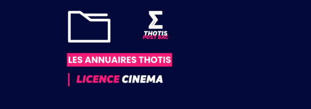 Annuaire Thotis - Licence Cinéma