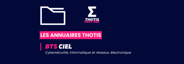 Annuaire Thotis - BTS CIEL