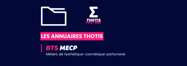 Annuaire Thotis - BTS MECP
