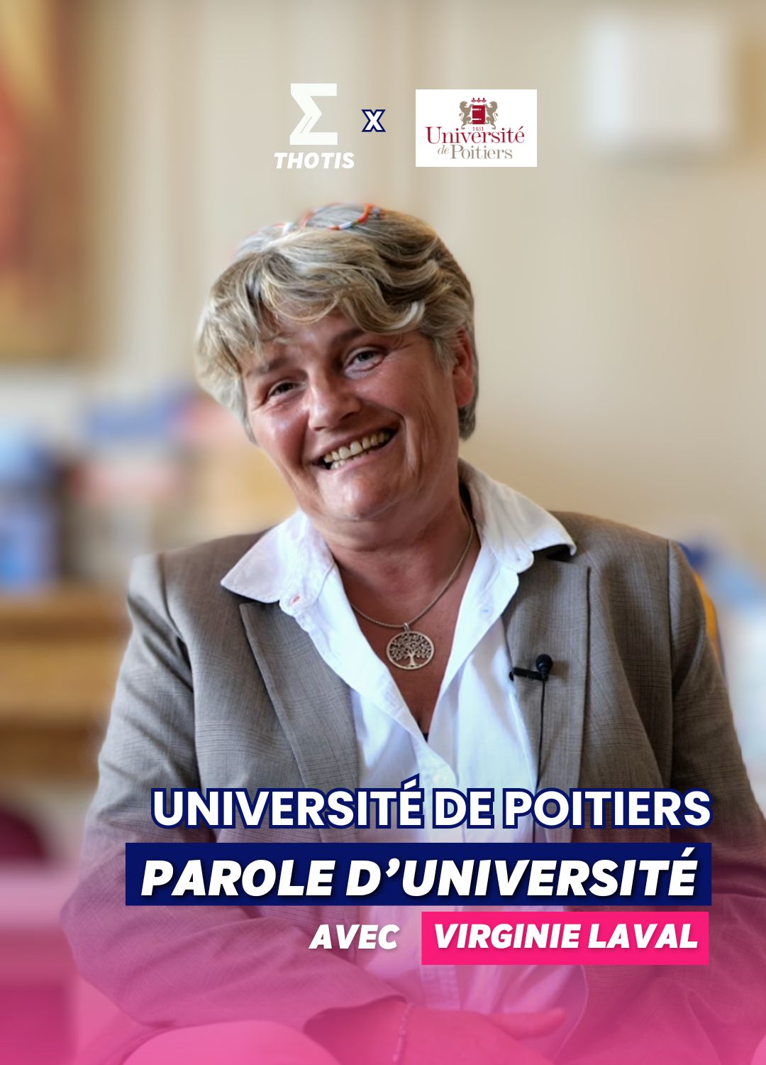 Parole d'université de Poitiers avec Virginie Laval