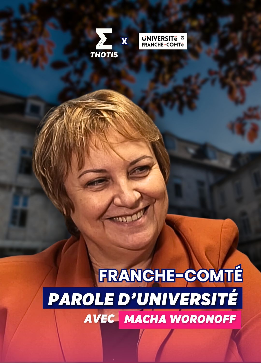Parole d'université de Franche-Comté avec Macha Woronoff