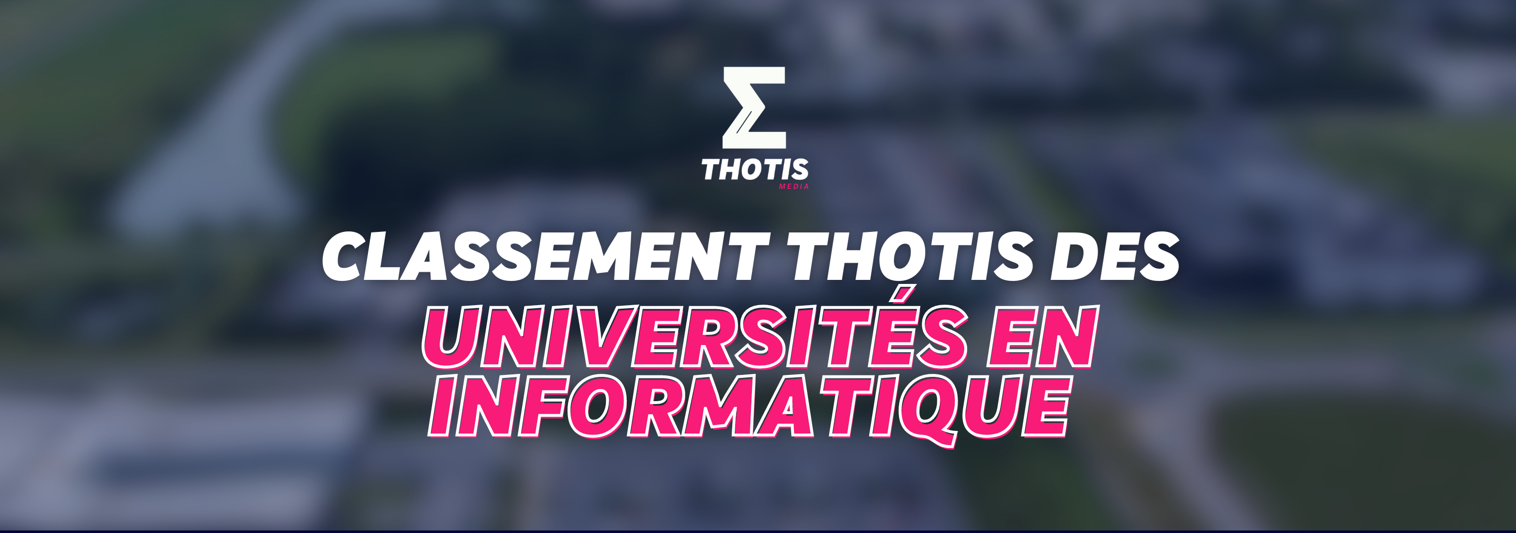 Classement Thotis des Universités en Informatique