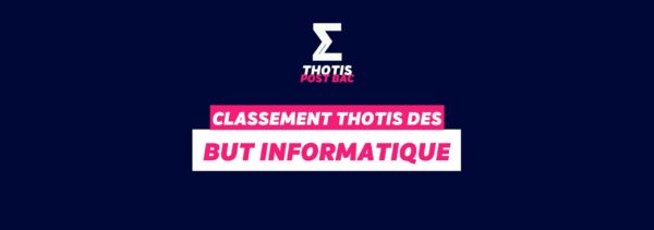 Classement BUT informatique