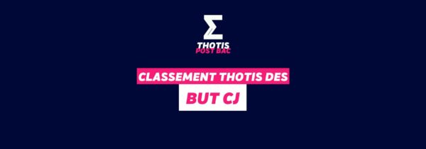 Classement BUT CJ