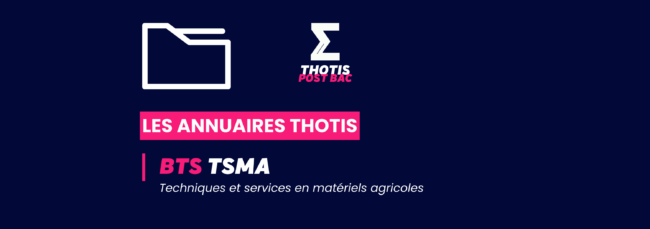 BTS_TSMA_Annuaire_Thotis BTS_TSMA_Annuaire_Thotis
