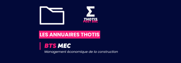 Annuaire Thotis - BTS MEC