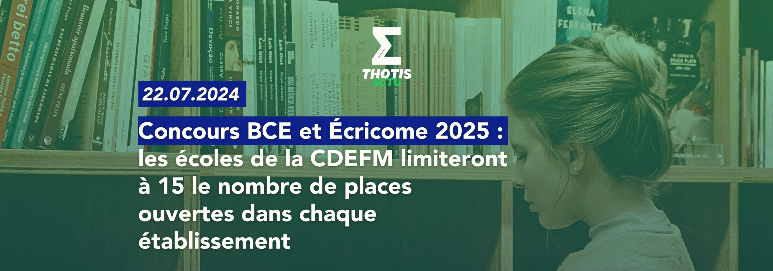 Concours BCE et 2025 les écoles de la CDEFM limiteront à 15