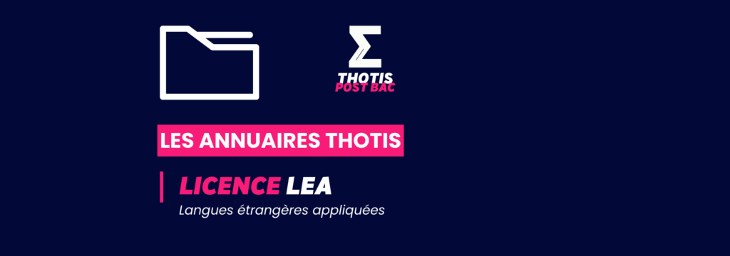 LICENCE_LEA_Annuaire_Thotis