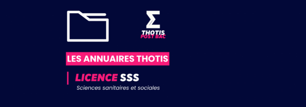 Annuaire Thotis - Licence sciences sanitaires et sociales