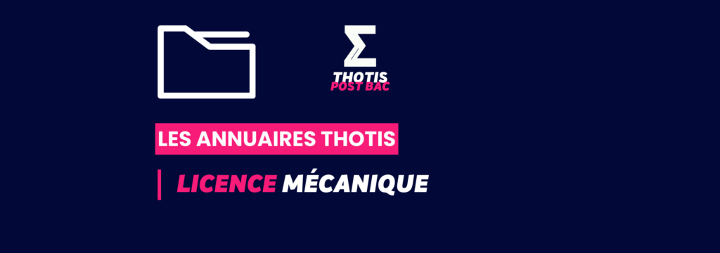 Licence_Mécanique_Annuaire_Thotis