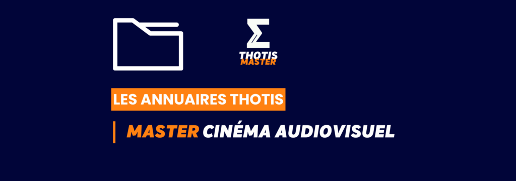 MASTER_Cinéma Audiovisuel_Annuaire_Thotis