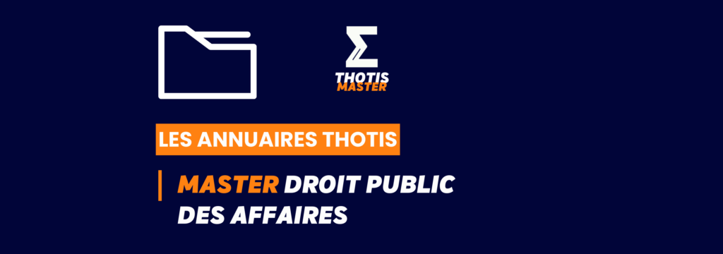 MASTER_Droit_ public des affaires_Annuaire_Thotis