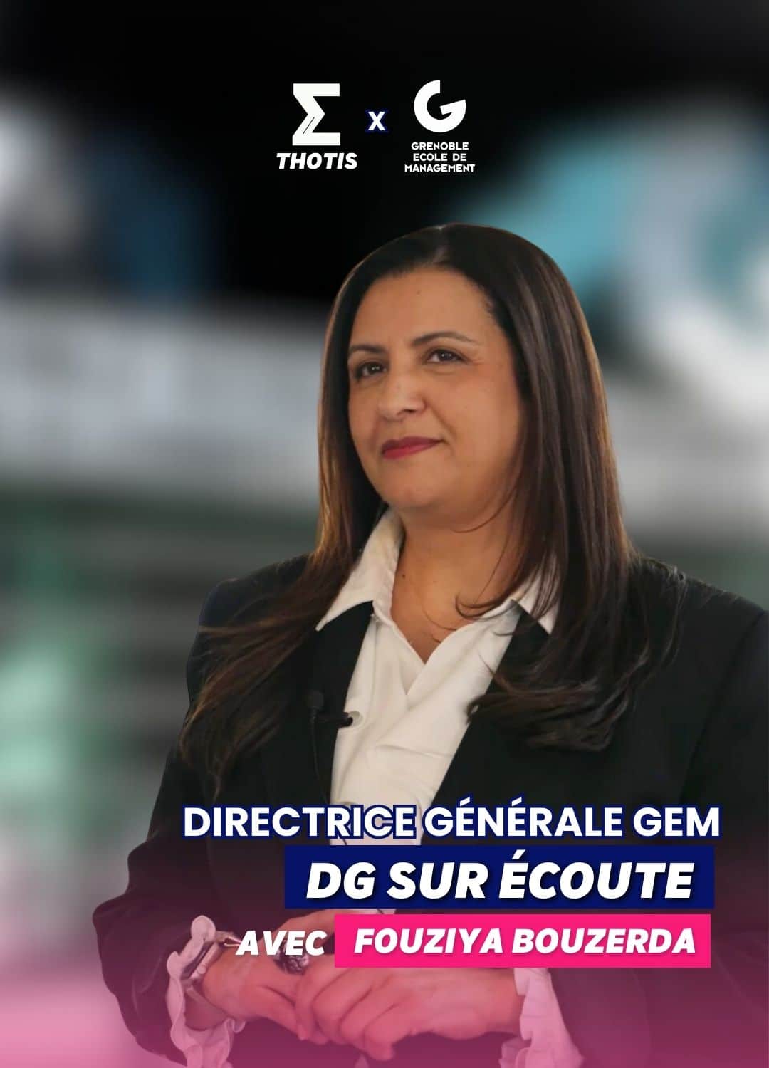 DG sur Écoute directrice générale GEM