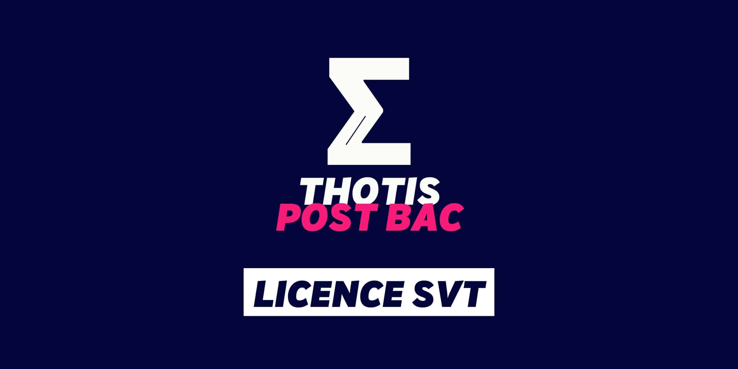 La licence SVT La licence SVT