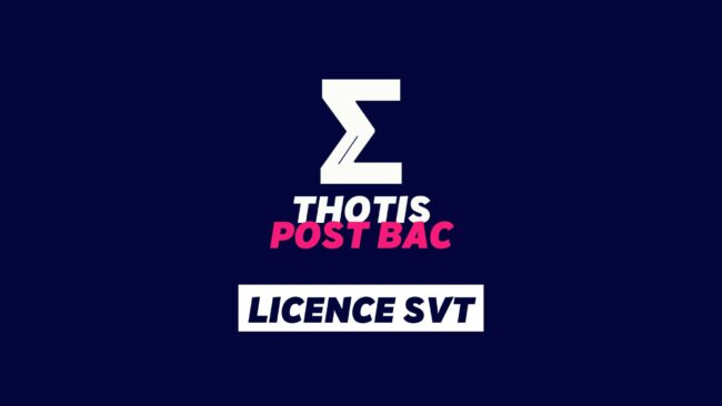 La licence SVT