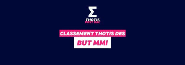 Classement Thotis des BUT MMI