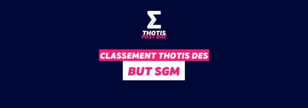 Classement Thotis des BUT SGM