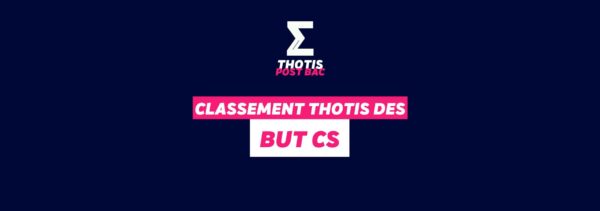 Classement Thotis des BUT CS