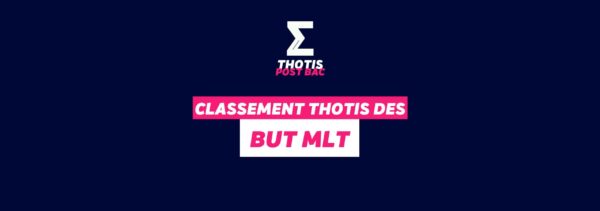 Classement Thotis des BUT MLT