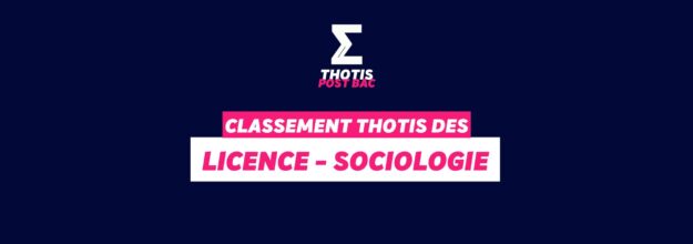 Classement Thotis - Licence Sociologie